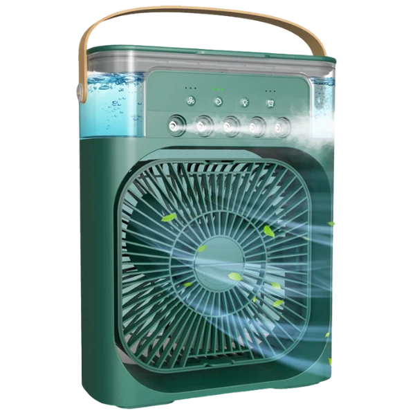 VENTILADOR Y HUMIDIFICADOR PORTÁTIL